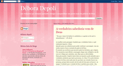 Desktop Screenshot of deboradepoli.blogspot.com