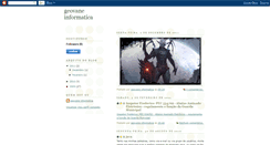 Desktop Screenshot of geovaneinformatica.blogspot.com