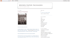 Desktop Screenshot of brown-paper-packages.blogspot.com