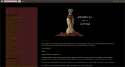 Desktop Screenshot of journalofawitch.blogspot.com