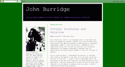 Desktop Screenshot of johnburridge.blogspot.com