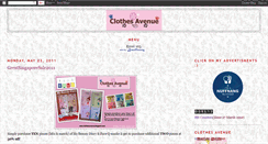 Desktop Screenshot of clothesavenue.blogspot.com