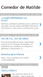 Mobile Screenshot of comedordematilde.blogspot.com