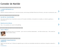 Tablet Screenshot of comedordematilde.blogspot.com