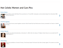 Tablet Screenshot of hotcelebswomenandcarspics.blogspot.com