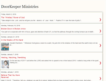 Tablet Screenshot of doorkeeperministries.blogspot.com