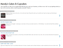 Tablet Screenshot of mandyscupcakes.blogspot.com