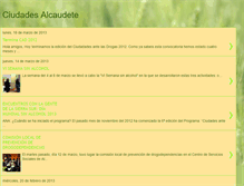 Tablet Screenshot of ciudadantedrogasalcaudete.blogspot.com