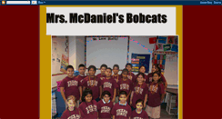 Desktop Screenshot of mcdaniel10.blogspot.com