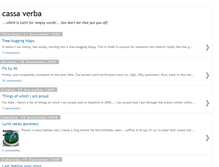 Tablet Screenshot of cassaverba.blogspot.com