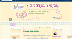 Desktop Screenshot of bereshit-artes.blogspot.com