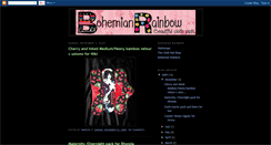Desktop Screenshot of bohemianrainbowblog.blogspot.com