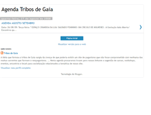 Tablet Screenshot of agendatribosdegaia.blogspot.com