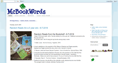 Desktop Screenshot of mcbookwords.blogspot.com