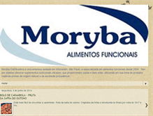 Tablet Screenshot of morybadistribuidora.blogspot.com