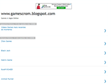 Tablet Screenshot of gamescrom.blogspot.com