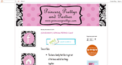 Desktop Screenshot of princessprettysblog.blogspot.com