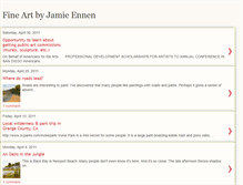 Tablet Screenshot of jamieennen.blogspot.com