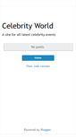 Mobile Screenshot of celebrityworldd.blogspot.com