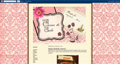 Desktop Screenshot of cocinadecarla.blogspot.com