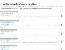 Tablet Screenshot of bargainvalleyhomes.blogspot.com