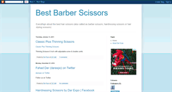 Desktop Screenshot of bestbarberscissors.blogspot.com