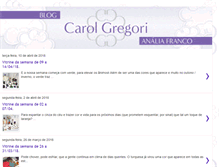 Tablet Screenshot of carolgregorianaliafranco.blogspot.com