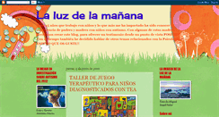 Desktop Screenshot of laluzautismo.blogspot.com