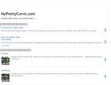 Tablet Screenshot of myprettycurve.blogspot.com