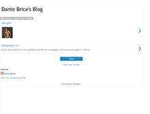 Tablet Screenshot of dantebrice.blogspot.com