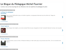 Tablet Screenshot of michelfournierpianiste.blogspot.com