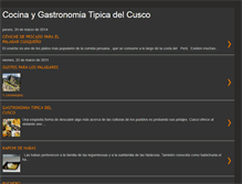 Tablet Screenshot of gastronomia-tipica-cusco.blogspot.com