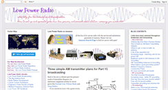 Desktop Screenshot of lowpowerradio.blogspot.com