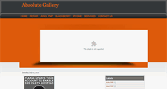 Desktop Screenshot of absolutegallery.blogspot.com
