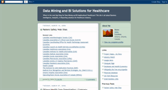 Desktop Screenshot of healthdatamining.blogspot.com