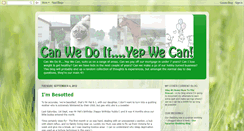 Desktop Screenshot of canwedoityepwecan.blogspot.com