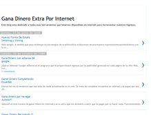 Tablet Screenshot of ganatedineroporinternet.blogspot.com