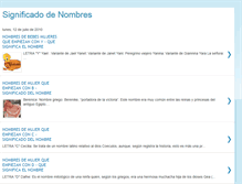 Tablet Screenshot of nombres-para-bebes.blogspot.com