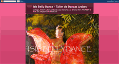 Desktop Screenshot of isisbellydanceperu.blogspot.com