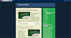 Desktop Screenshot of pokerforchamps.blogspot.com