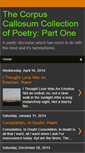 Mobile Screenshot of corpuscallosumpoems.blogspot.com