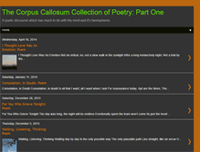 Tablet Screenshot of corpuscallosumpoems.blogspot.com