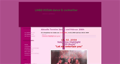 Desktop Screenshot of limbo-husum-dance-cocktailbar.blogspot.com