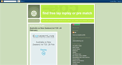 Desktop Screenshot of findfreelay.blogspot.com