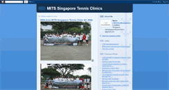 Desktop Screenshot of mitssingaporetennisclinics.blogspot.com