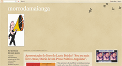 Desktop Screenshot of morrodamaianga.blogspot.com