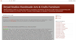 Desktop Screenshot of dryadstudios.blogspot.com