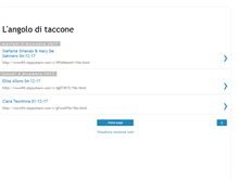 Tablet Screenshot of angoloditaccone.blogspot.com