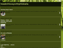 Tablet Screenshot of headenhiswaywithphilokalia.blogspot.com