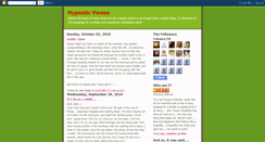 Desktop Screenshot of hypnoticverses.blogspot.com